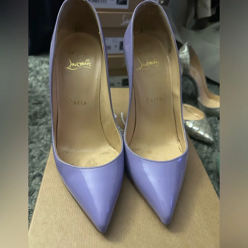 Pigalle Follies 100 Patent (color hortensia) - Picture 2 of 12